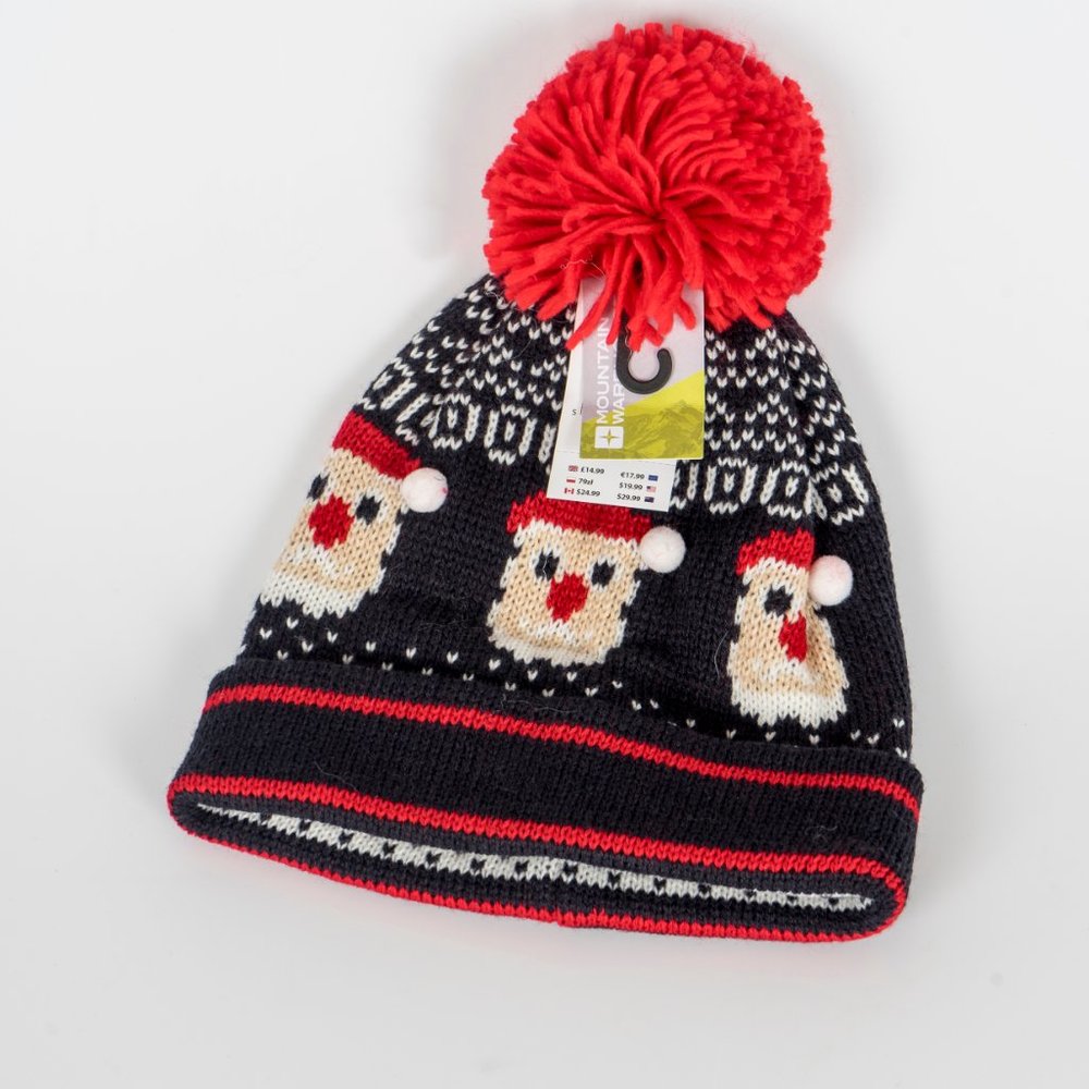 NWT 🎄🎄Xmas Santa  pom pom Beanie